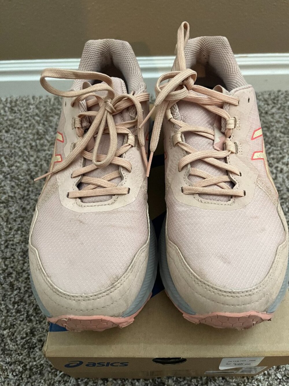 ASICS GEL-Venture 10 Trail Running/Hiking Shoes – Maple Sugar/Cozy Pink – Women’